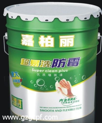 供应嘉柏丽涂料-超易洗防霉室内涂料
